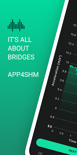 Android application App4SHM screenshort