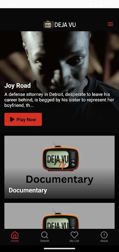 Android application Deja Vu Tv screenshort