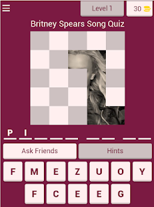 Imágen 7 Britney Spears Song Quiz android