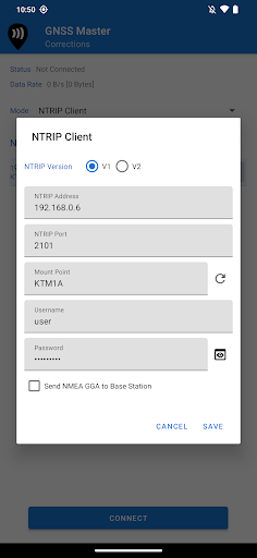 GNSS Master Screen 3