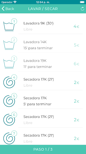 Caballo Blanco Lavanderías Screen 3