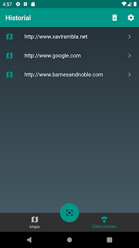 Lector de QRs Screen 3