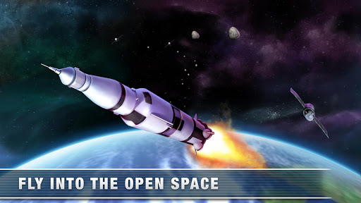 Rocket Simulator Flight 3D: Earth spaceship 1.1.1 screenshots 2