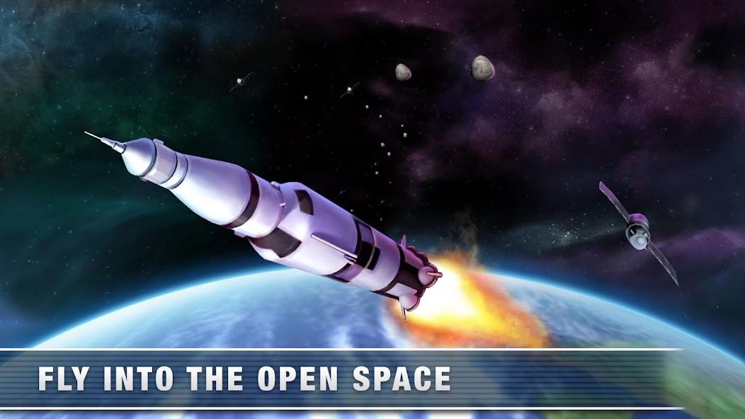 Rocket Simulator Flight 3D: Ea 1.1.9 APK + Mod (Unlimited money) إلى عن على ذكري المظهر