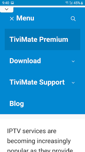 TiviMate Premium Screen 2