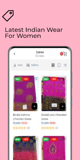 Roopanjalee Shopping App Screen 2