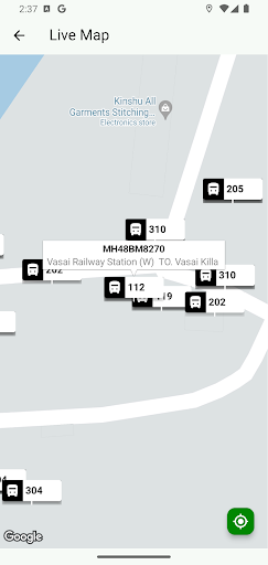 Aapli Bus VVMT Screen 2