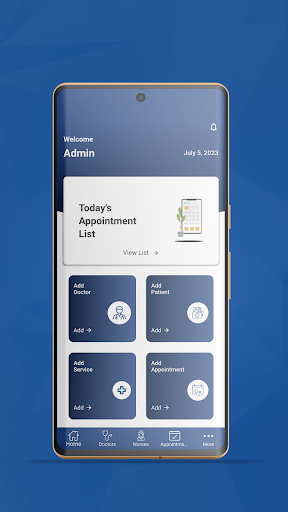 Android application Call Doctor 24/7 Admin screenshort