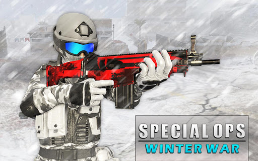 Snow Commando Shooting Games