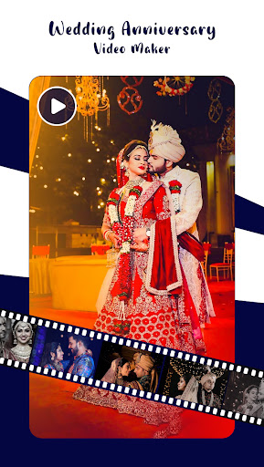 Android application Wedding Anniversary VideoMaker screenshort