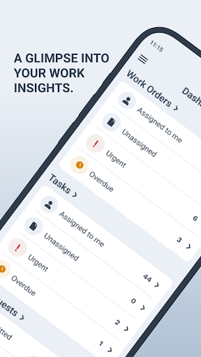 Android application WorkTrek CMMS screenshort