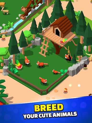 Idle Zoo Tycoon 3D - Animal Park Game screenshots 3