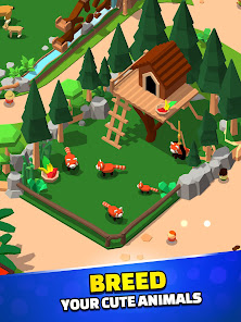 Screenshot 3 Idle Zoo Tycoon 3D - Animal Pa android