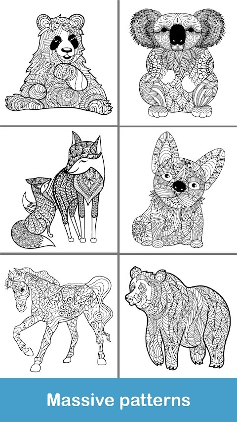 Animals Coloring Booksのおすすめ画像5