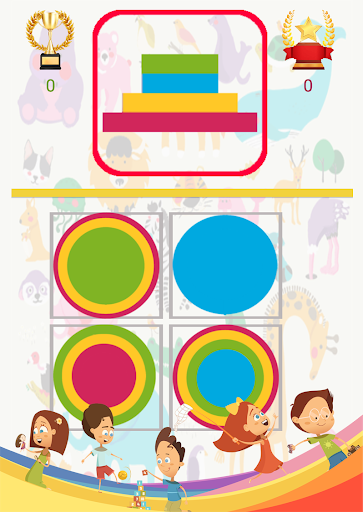 Educational intelligence games for 2-8 aged