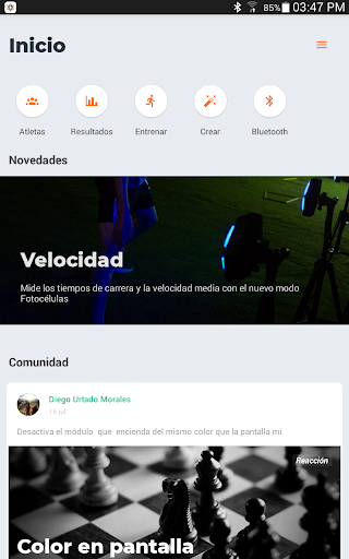 Android application Led Trainer screenshort