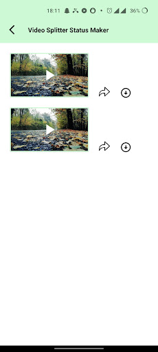 Video Splitter Status Maker Screen 2