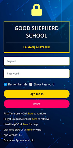 GOOD SHEPHERD SCHOOL, LALGANJ Screenshot