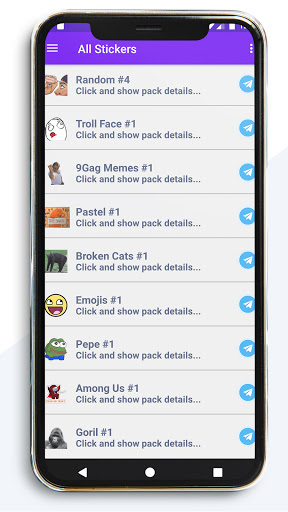TelegStickers: Funny Stickers Screen 3