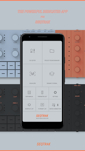 Android application SEQTRAK screenshort