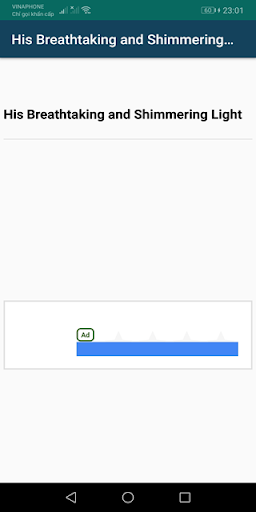 His Breathtaking and Shimmering Light - Novel