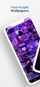 Aesthetic Purple Wallpaper 4K