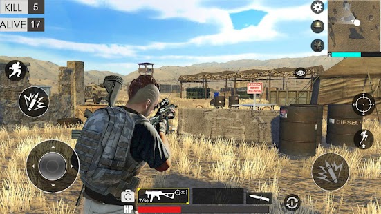Desert survival shooting game Screenshot