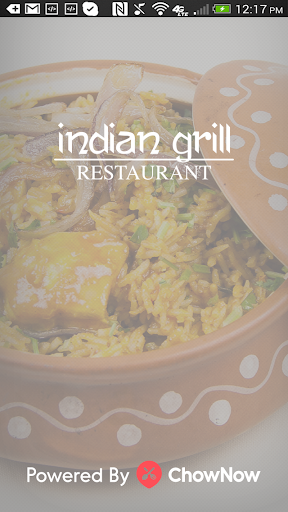 Android application Indian Grill Restaurant screenshort