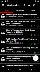 VOA Learning English: Listening & Speaking  screenshots 2