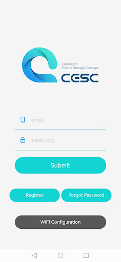 Android application CESC Solar screenshort