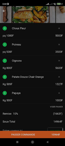 ECOBIO PANIER Screen 2