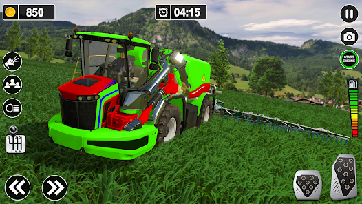 Screenshot 7 Tractor Sim: Farm Simulator 22 android