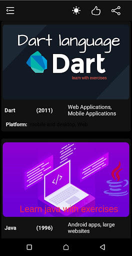 Learn programming languages