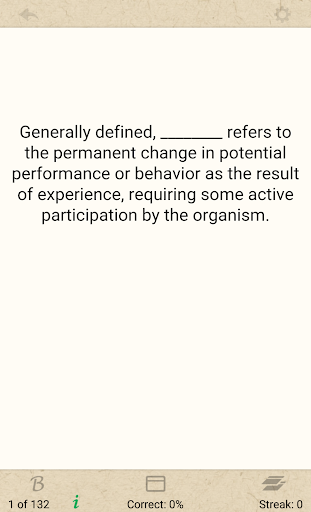 Android application Learning Theory & IQ Testing screenshort