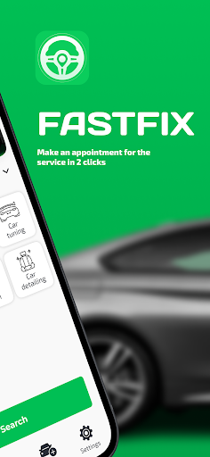 Fastfix service station search Screen 2