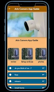 Arlo Camera App Guide