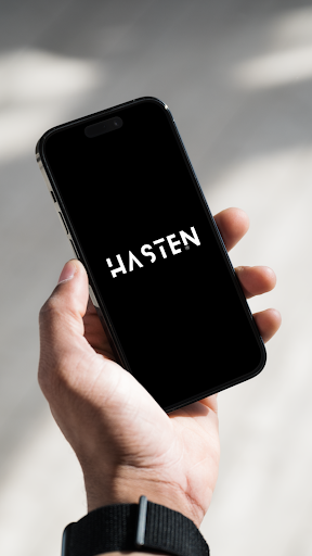 Android application Hasten - request a ride screenshort