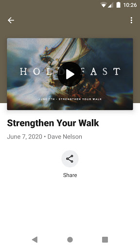 K2 the Church App Screen 3