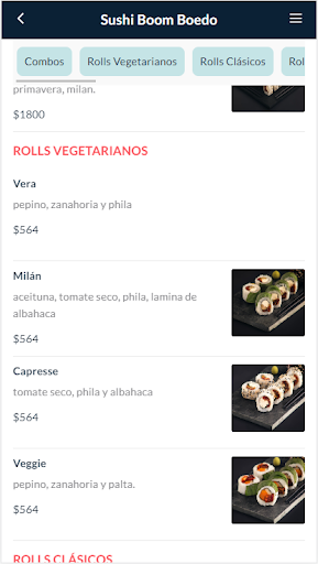 Sushi Boom Screen 2