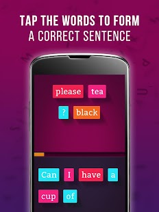 Learn English Sentence Master Captura de pantalla
