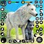 Virtual Arctic Wolf Family Sim