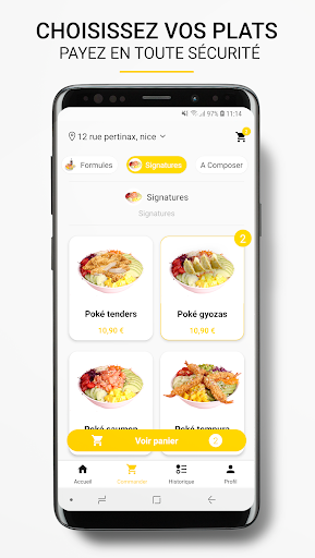 Android application Poke Wave France screenshort