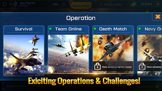 Ace Fighter MOD APK v2.68 (Unlimited Money and Gold) poster-7
