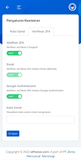 alMutasi.com - Mutasi Otomatis