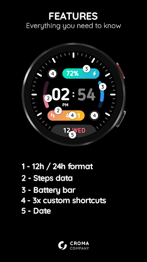 Foreshadow Watch Face Screen 2