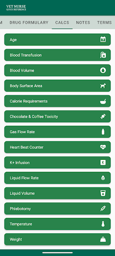 Vet Nurse Quick Referenceのおすすめ画像5