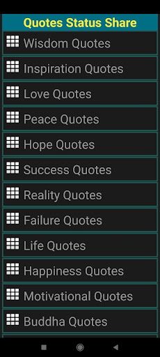 Android application Quotes Status Share screenshort