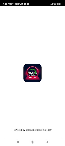 Android application Physics Objective for NEET screenshort