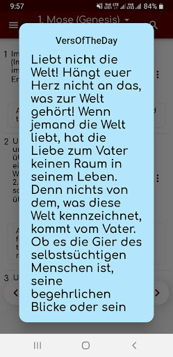Android application Holy Bible in German(Offline) screenshort