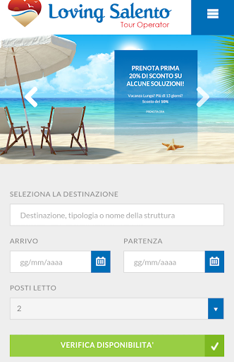 Android application Loving Salento screenshort